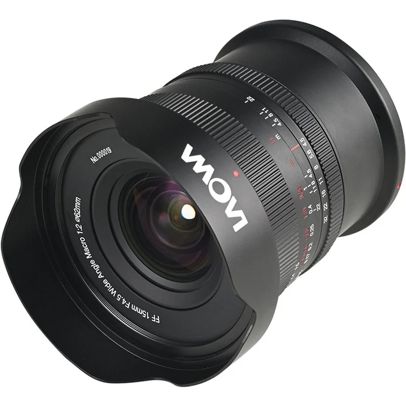 Laowa 15mm f/4.5 0.5x Grand Angle Macro pour Canon RF