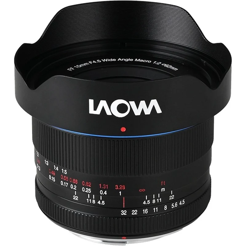 Laowa 15mm f/4.5 0.5x Grand Angle Macro pour Nikon F
