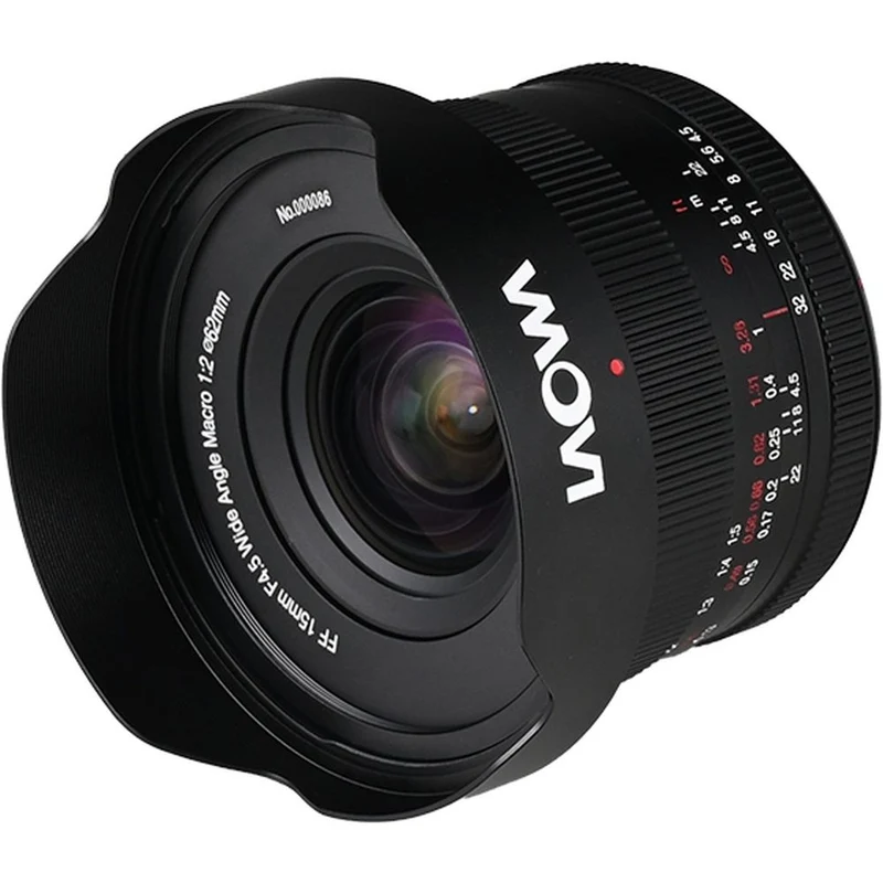 Laowa 15mm f/4.5 0.5x Grand Angle Macro pour Nikon F