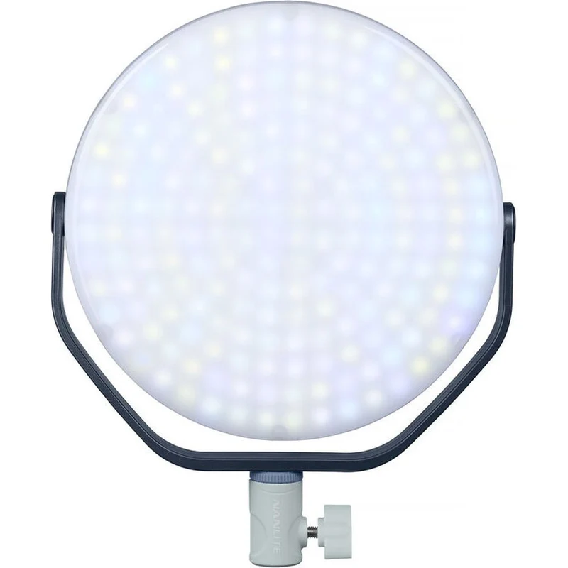 Nanlite Miro 60c Panneau lumineux rond LED multicolore (bleu nuit)