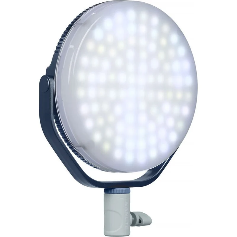Nanlite Miro 30c Panneau lumineux rond à LED couleur (bleu nuit)