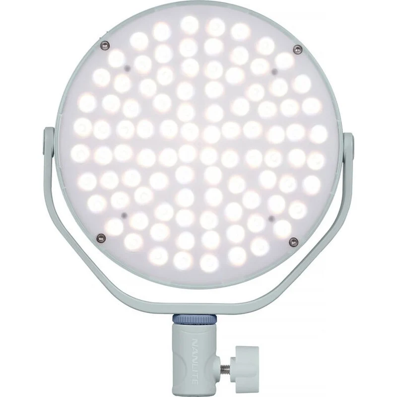Nanlite Miro 30c Panneau lumineux rond LED multicolore (bleu menthe)