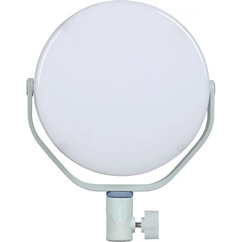 Nanlite Miro 30c Panneau lumineux rond LED multicolore (bleu menthe)