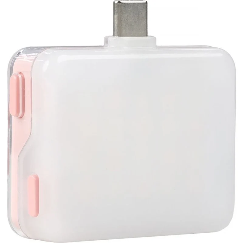 Nanlite Cookie-S Mini lampe LED (rose corail)
