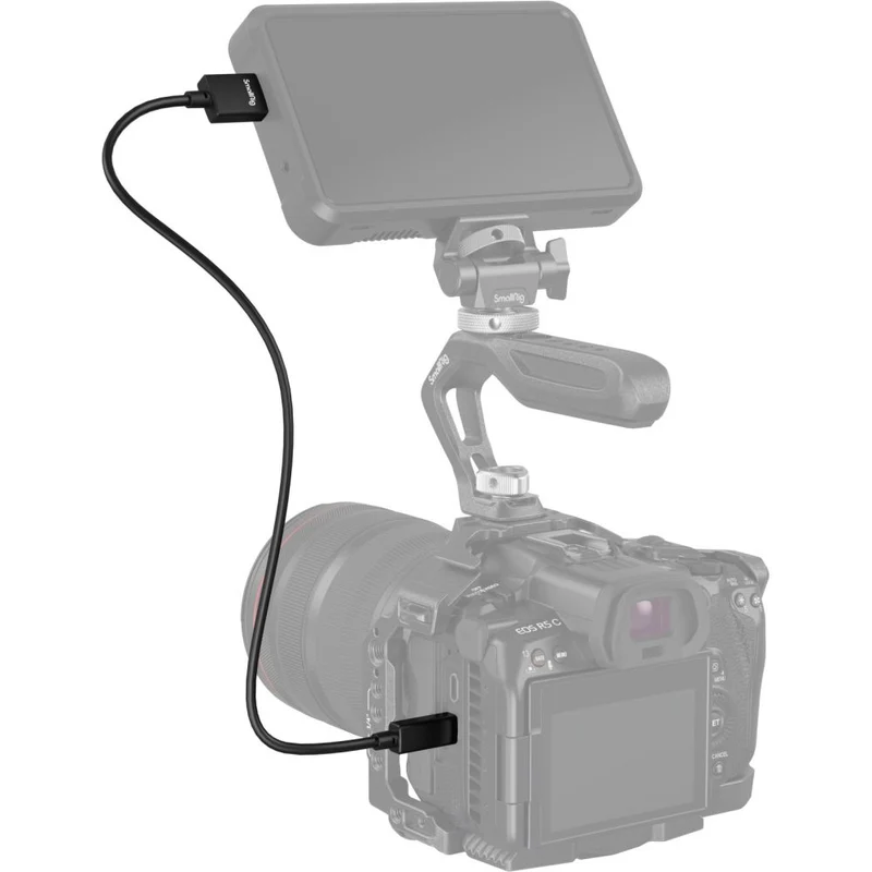 SmallRig 3042B Câble HDMI 4K ultra mince (D vers A) 35cm