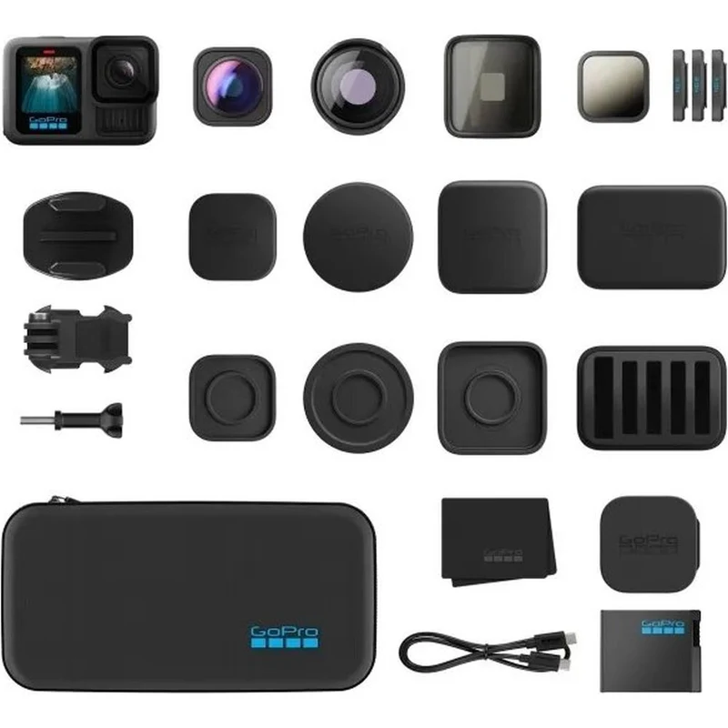GoPro HERO13 Noir + Collection d'objectifs