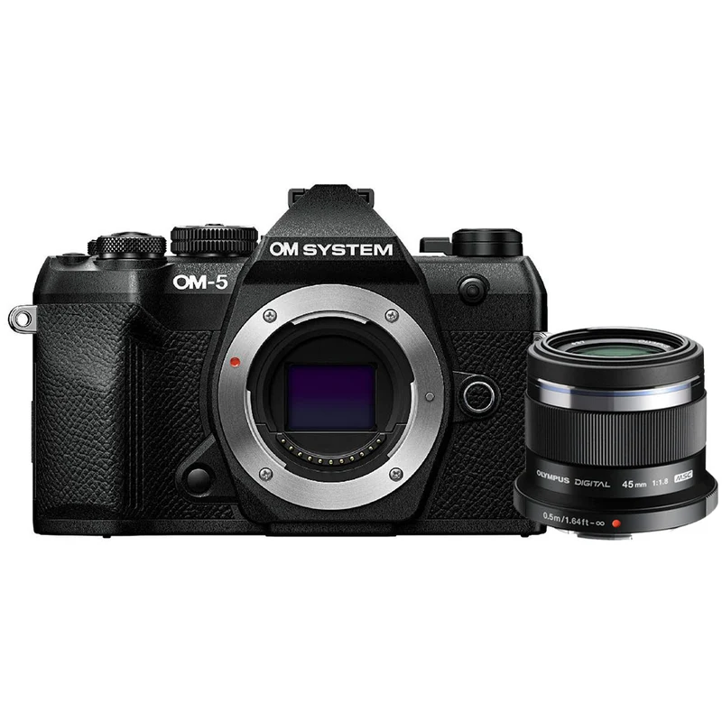 OM SYSTEM OM-5 II Noir + 45mm f/1.8