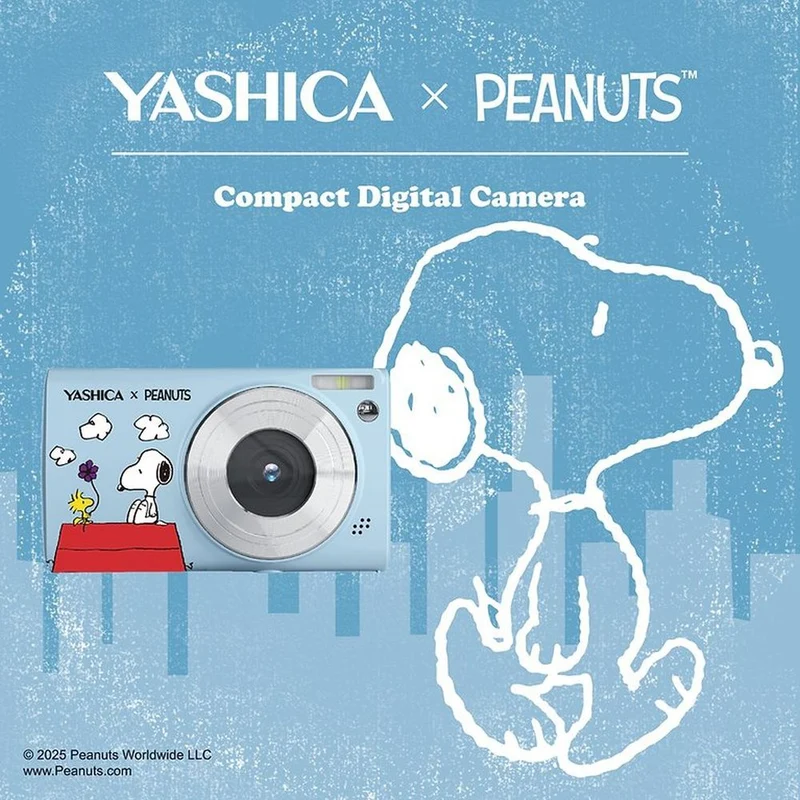 Yashica DP100 Yashica x Peanuts bleu ciel