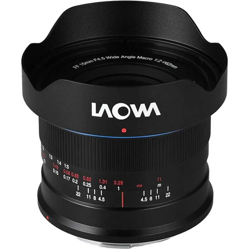 Laowa 15mm f/4.5 0.5x Grand Angle Macro pour Canon EF