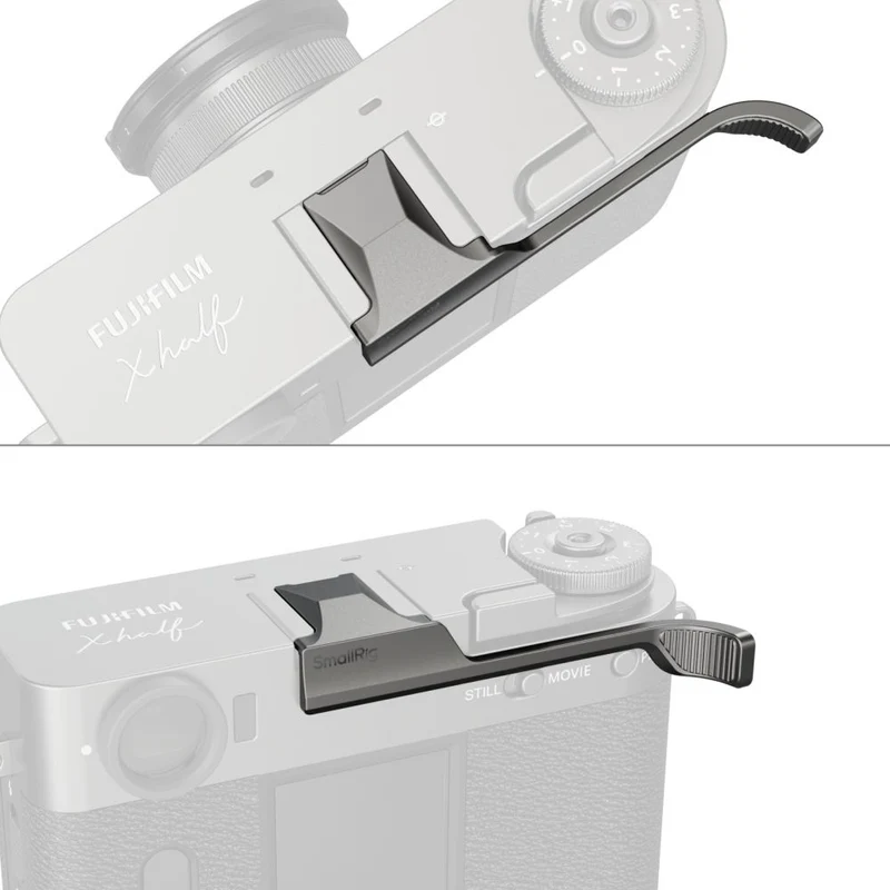 SmallRig 5333 Poignée de pouce pour FUJIFILM X half, argent anthracite