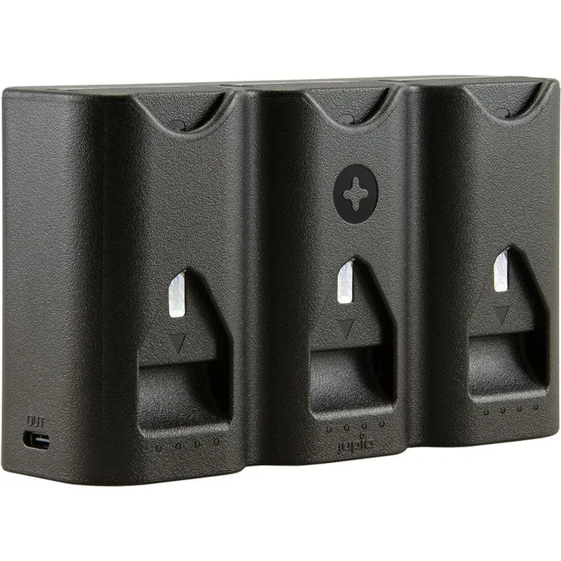Jupio Tri-Charge AIR3 Batterie externe pour Canon LP-E6