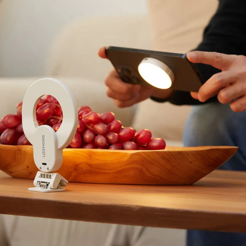 Godox LR Litemons Kit Anneau lumineux LED bicolore pour selfies (LR15Bi+LR30Bi)