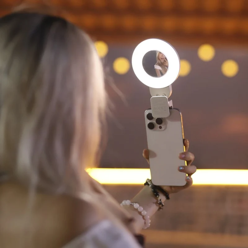 Godox LR Litemons Kit Anneau lumineux LED bicolore pour selfies (LR15Bi+LR30Bi)