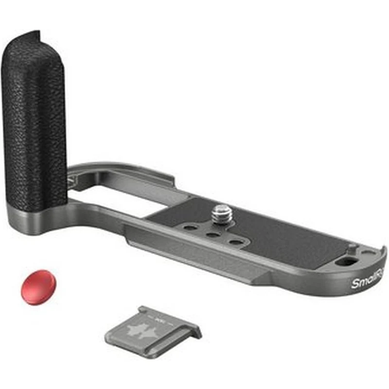 SmallRig 4712B Poignée en L pour Fujifilm X-T50 (Silicone/Argent charbon)