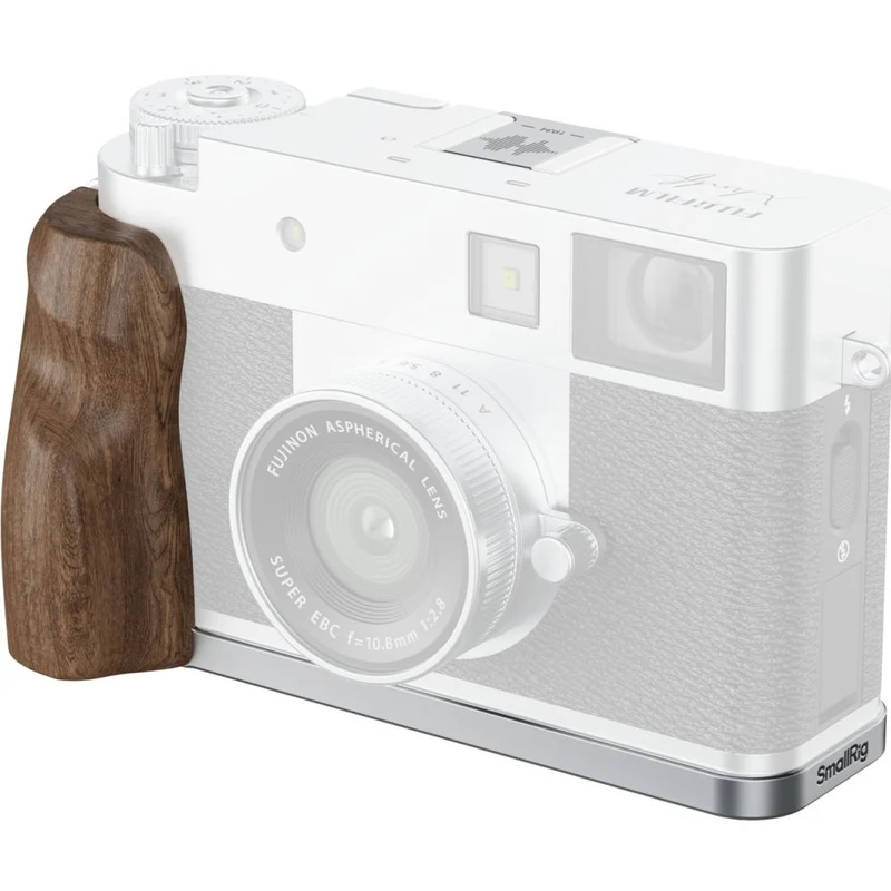 SmallRig 5223 Plaque de Montage en L avec Poignée pour en Bois FUJIFILM X Half, Argenté