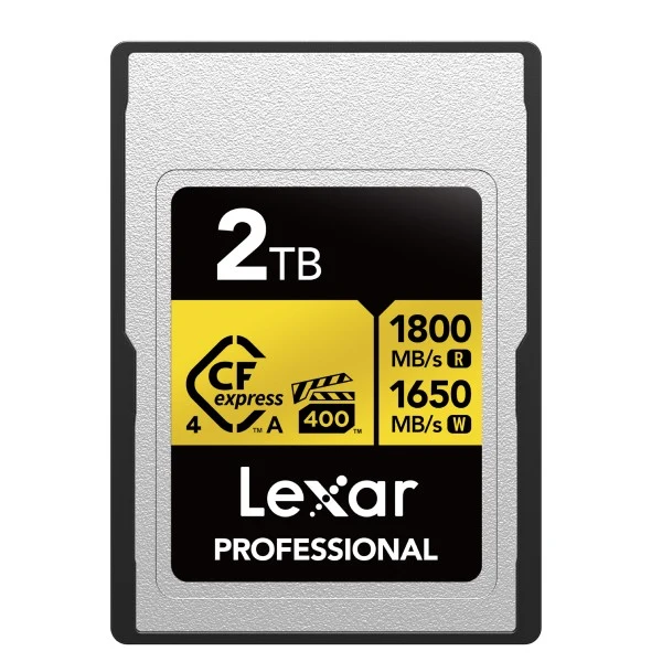 Lexar Pro Or 2TB 4.0 CFexpress Type A VPG400 - R1800/W1650 MB/s