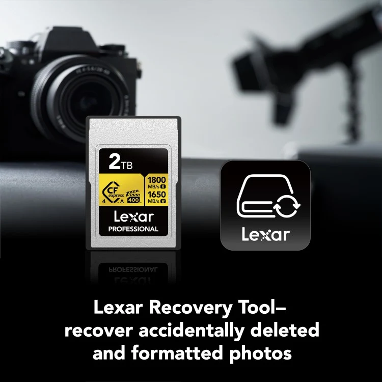 Lexar Pro Or 2TB 4.0 CFexpress Type A VPG400 - R1800/W1650 MB/s
