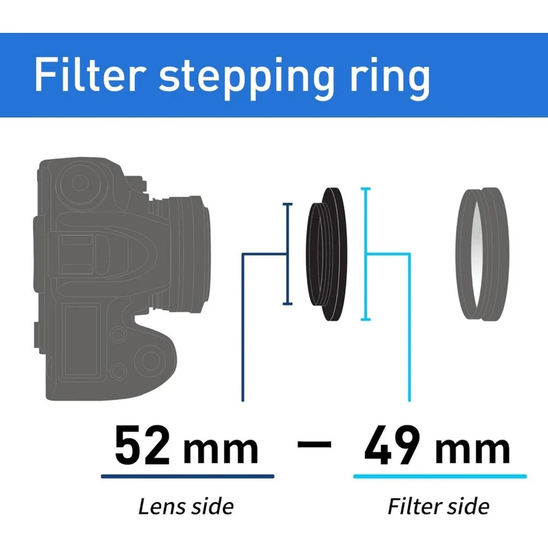 Kenko Stepping Bague 52mm - 49mm