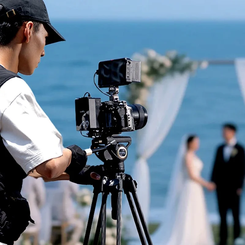 SmallRig 5201 AD-50 Max Video Trépied en fibre de carbone