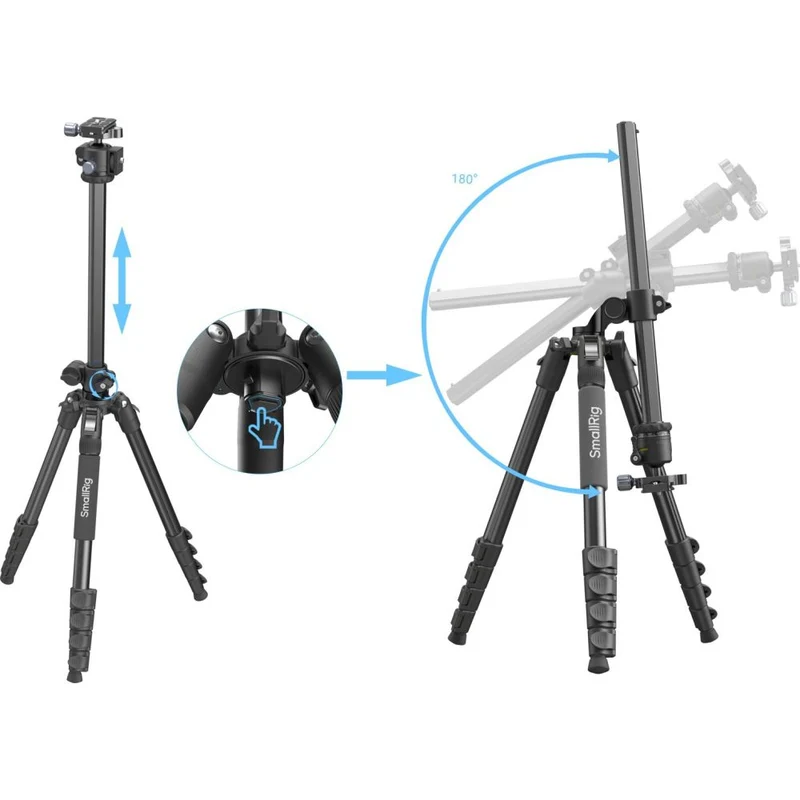 SmallRig 5290 CT25 Trépied professionnel pour caméra aérienne