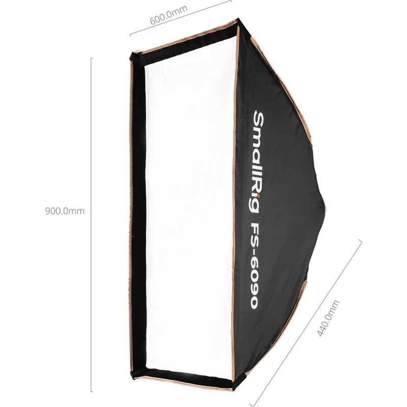 SmallRig 5369 FS-6090 Boîte à Lumière à Bande Pliante à Montage Rapide