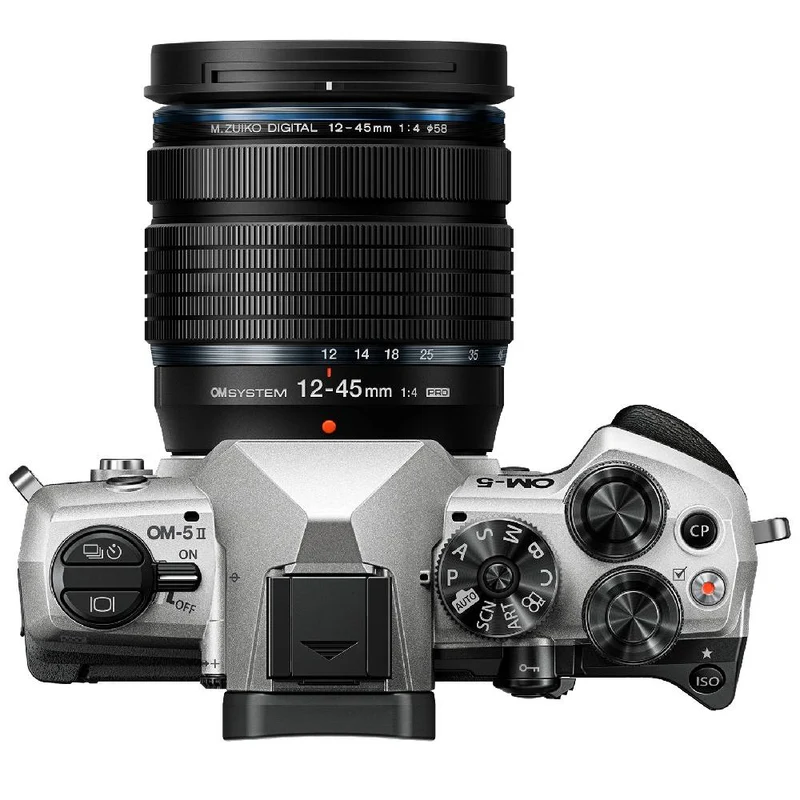 OM SYSTEM OM-5 Mark II Argent + 12-45mm f/4.0 Pro