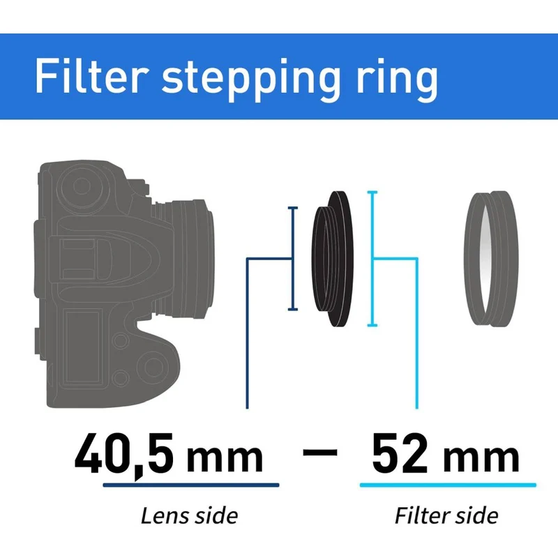 Kenko Stepping Bague 40,5mm - 52mm