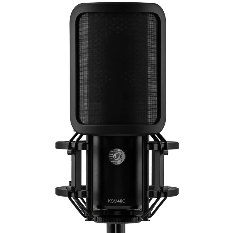 Shure KSM40C Pack Studio Microphone à Condensateur