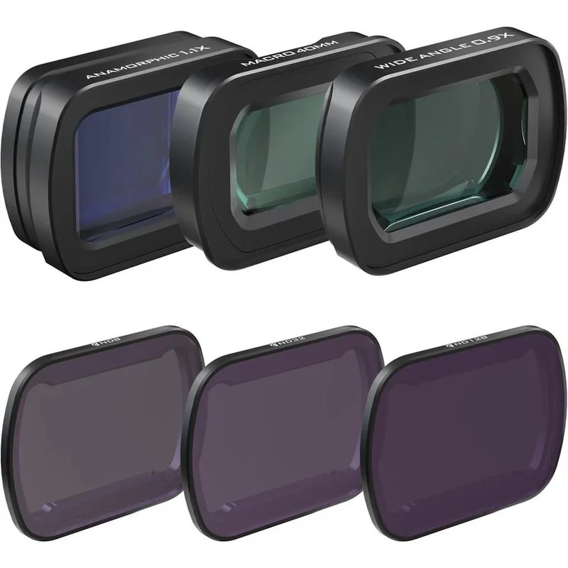 Freewell Kit d'objectifs et de filtres ND pour DJI Osmo Pocket 3